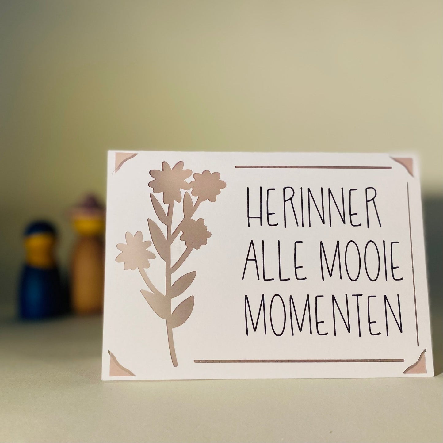 Herinner alle mooie momenten - Studio Odelot