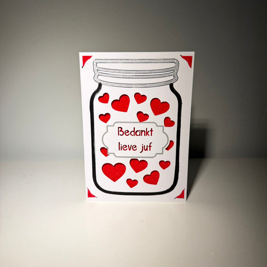 Bedankt lieve juf - Studio Odelot