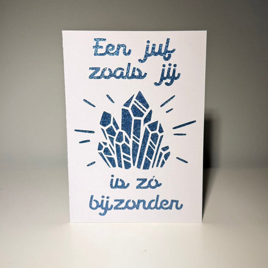 Een juf zoals jij is zó bijzonder - Studio Odelot