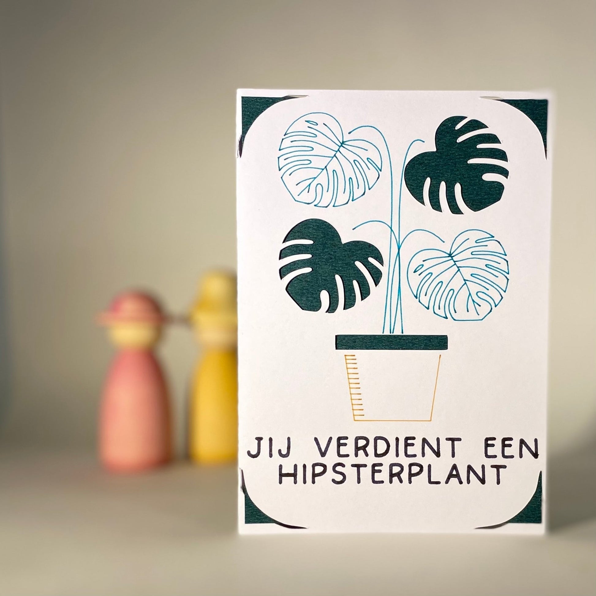 Jij verdient een hipsterplant - Studio Odelot