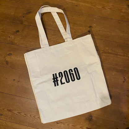 Zware kwaliteit tote bag 'postcode' - Studio Odelot